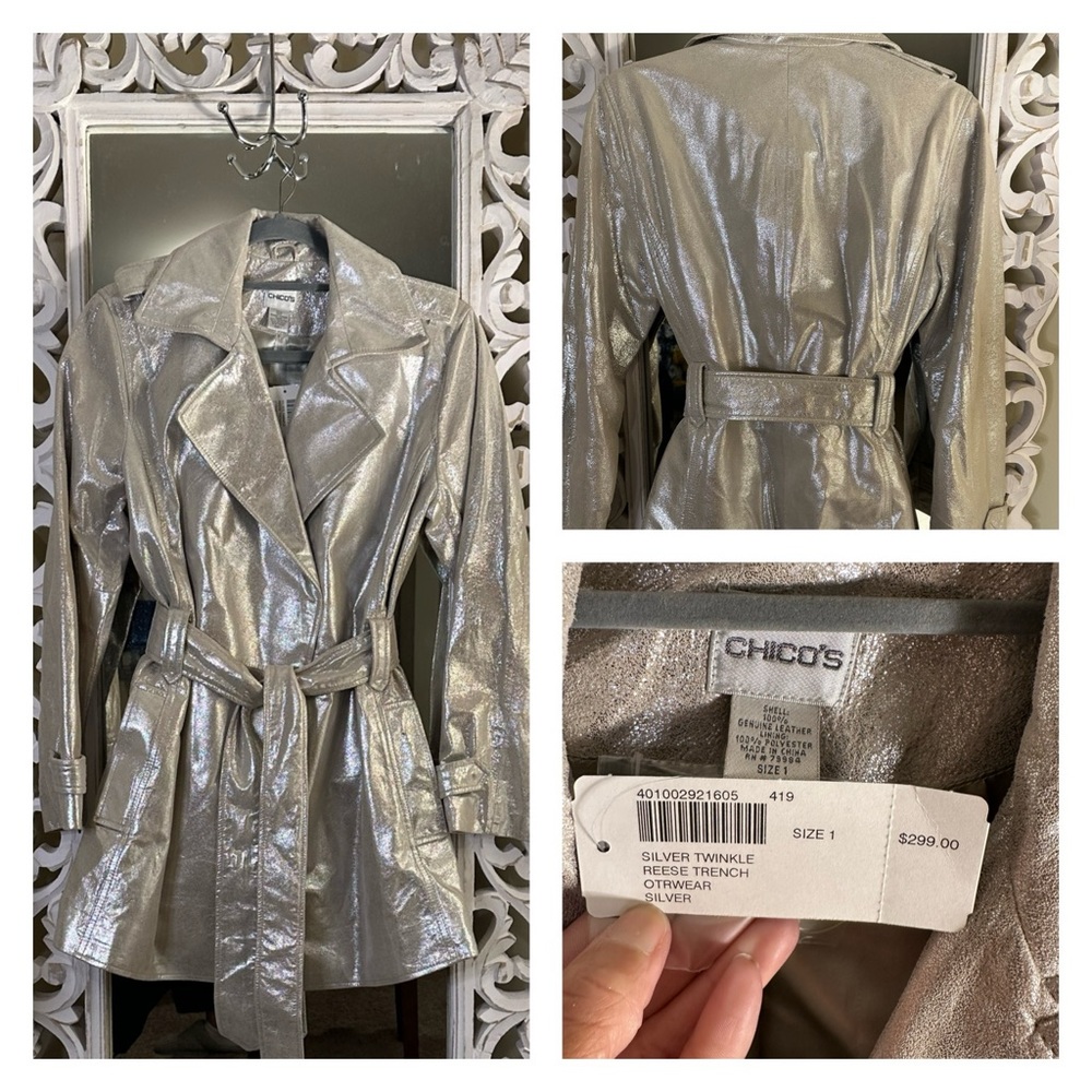 Silver jacket…New with tag.